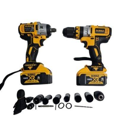 Set Aku Udarni odvijač i Aku šrafilica Dewalt - Slika 2