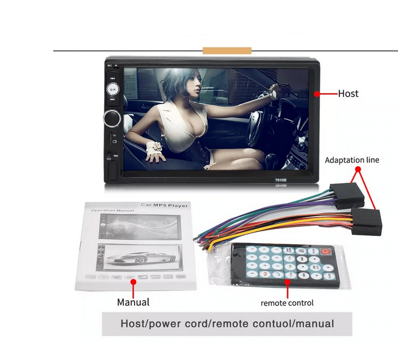 Multimedija MP5 7010B 7″ Bluetooth