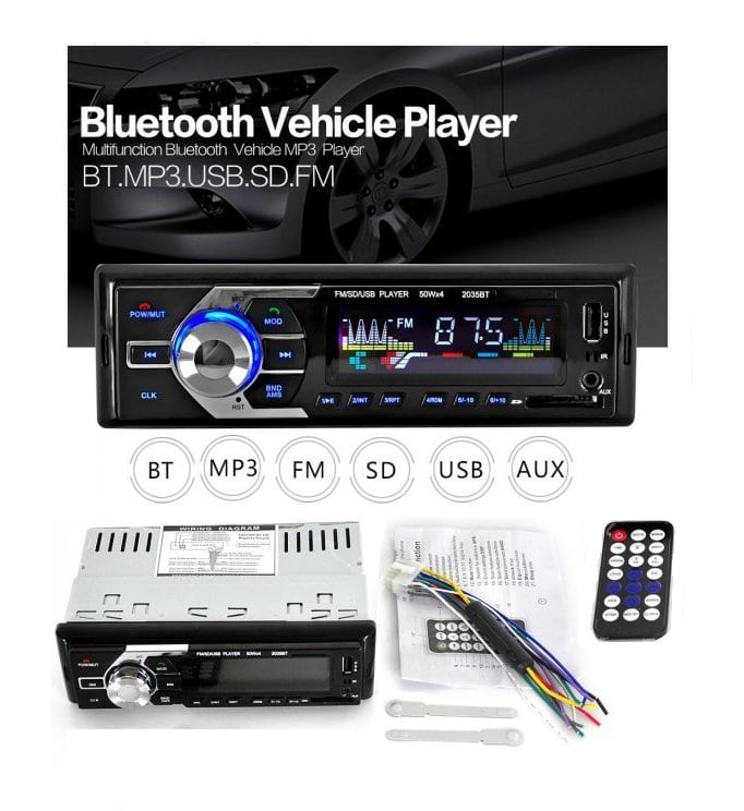 Auto radio mp3 Bluethooth - Slika 2
