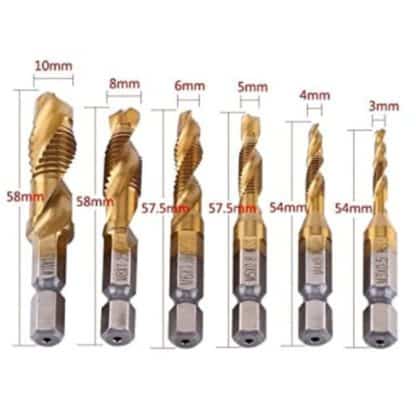 Set burgija 3u1 za metal – 6komada - Slika 4