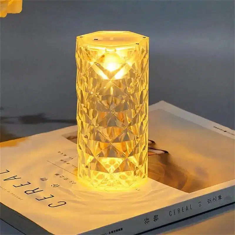 Led kristalna lampa sa 3 boje - Slika 2