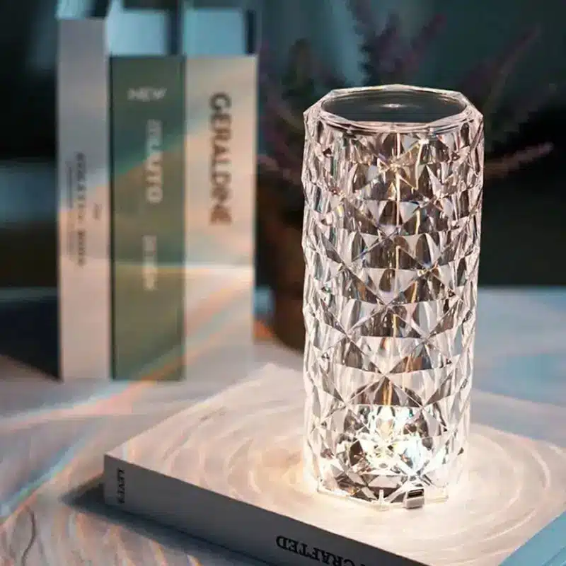 Led kristalna lampa sa 3 boje - Slika 3