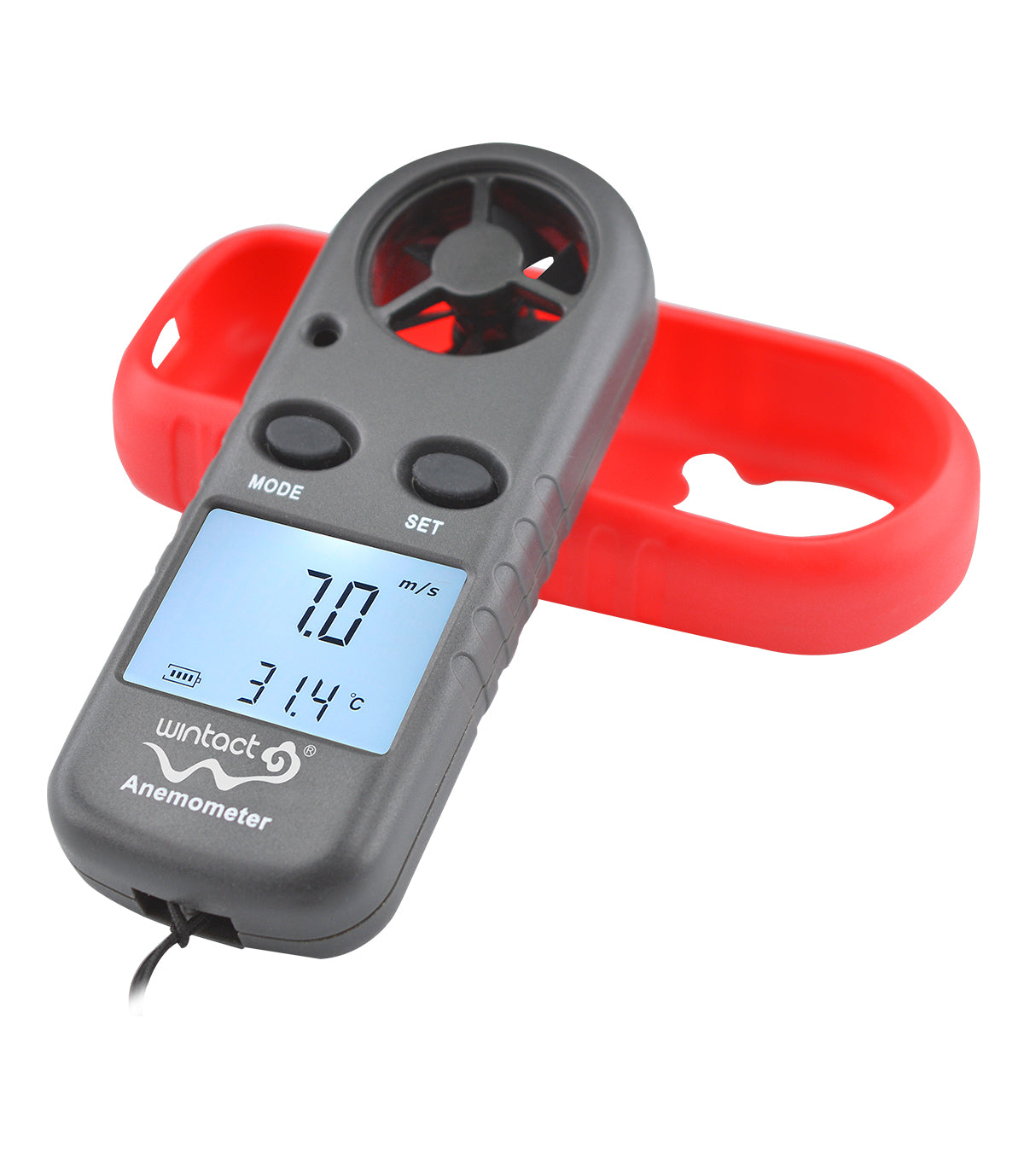 Anemometar Merač Brzine Vetra sa Termometrom WT816 - Slika 4