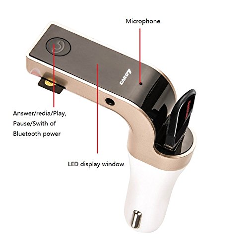 CARG7 – 3u1 FM Transmitter + Bluetooth + Punjač za auto - Slika 4