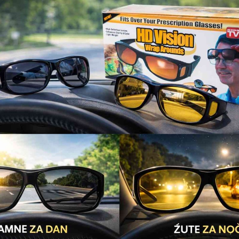HD naočare za dnevnu i noćnu vožnju