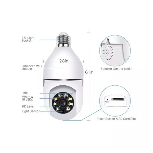 Mini WiFi kamera H68 - Slika 5