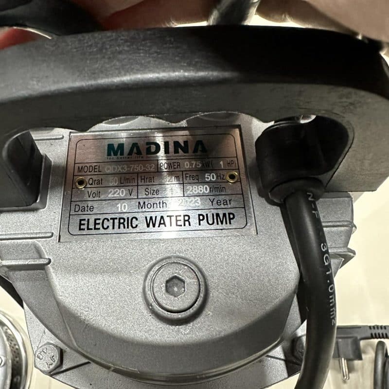 Potapajuca gidro pumpa QDX3-750-32