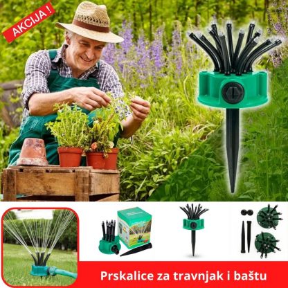 Prskalice za travnjak i baštu (navodnjavanje, trava, cveće) - Slika 8
