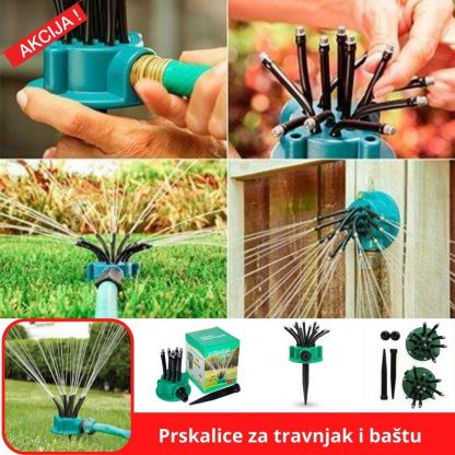 Prskalice za travnjak i baštu (navodnjavanje, trava, cveće) - Slika 9