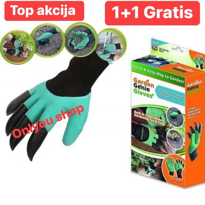 Rukavice za baštu sa kandžama