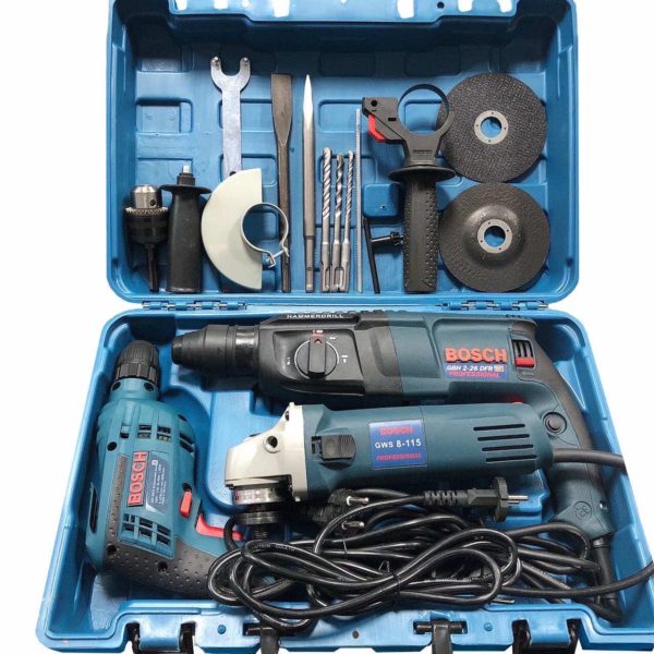 Set hilti, brusilica i bušilica