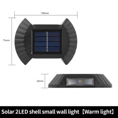 Solarna zidna lampa – 4kom. - Slika 4