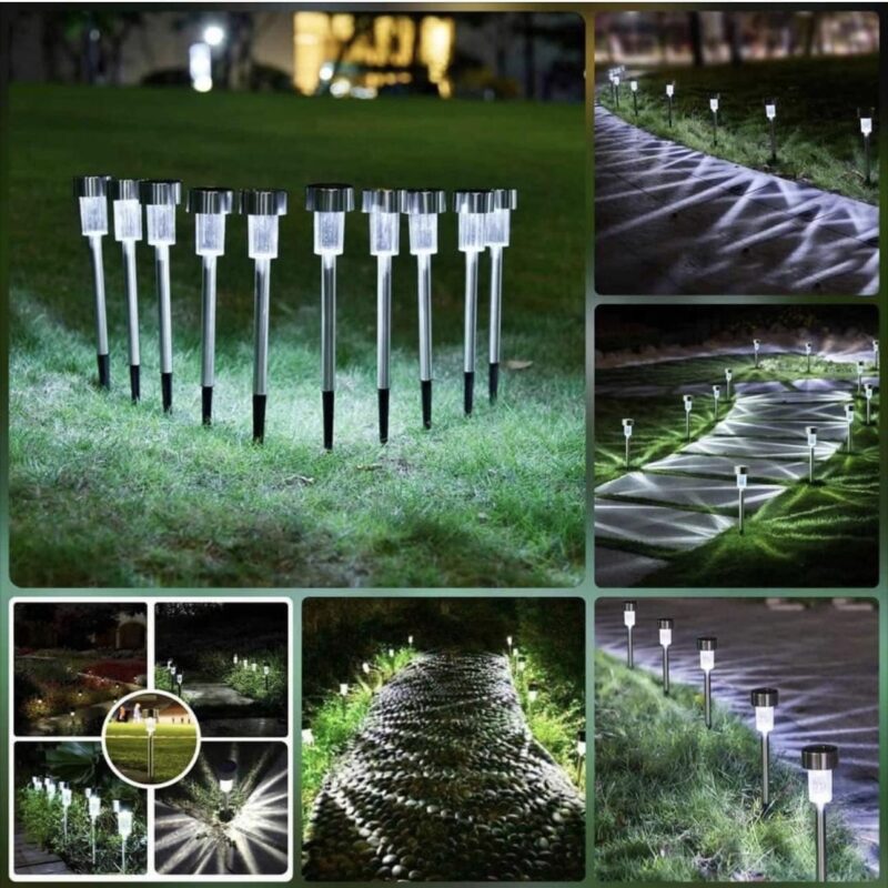Solarne Ubodne LED Lampe 10 Komada