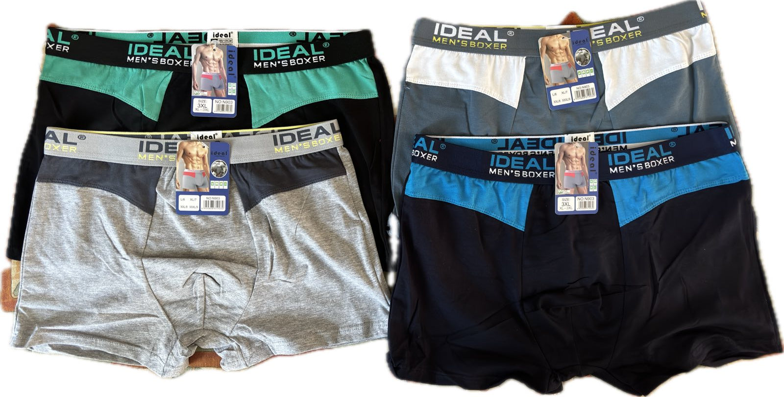 IDEAL Muške bokserice 4kom