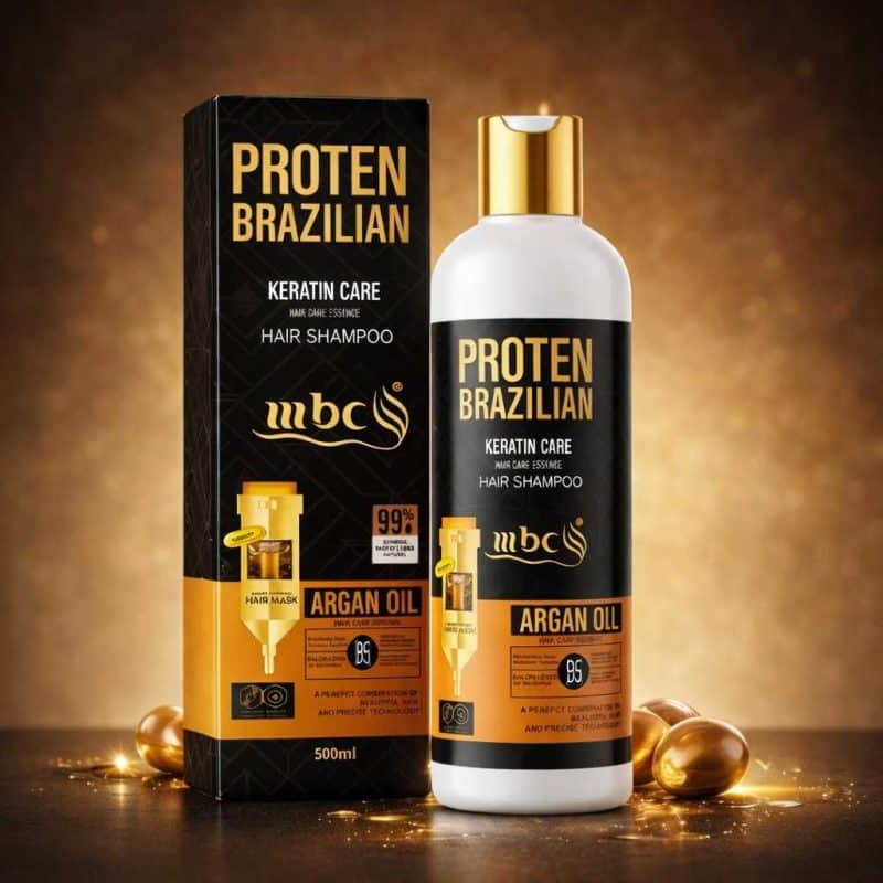Šampon za suvu i oštećenu kosu sa keratinom i argan uljem – 500ml