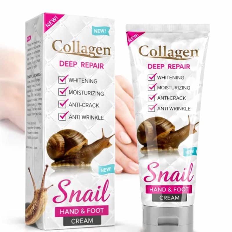 Hidratantna krema za ruke i stopala snail